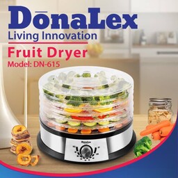 میوه خشک کن استیل چرخشی دنالکس کد DN-615